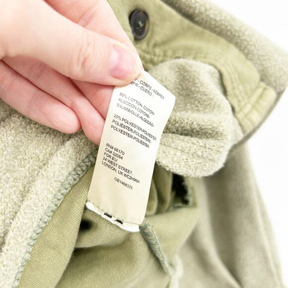 Free People FP Womens Fall Ruby Oversized Distressed Shirt‎ Jacket Shacket XS - Picture 7 of 9